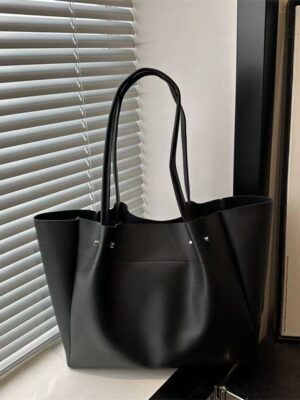 Simple Large-Capacity Shoulder Tote Bag